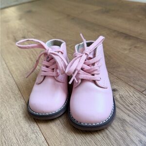 FootMates Pink Baby Walker Shoes